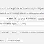WordPress移行後にはてなブログの目次を一括で削除する手順